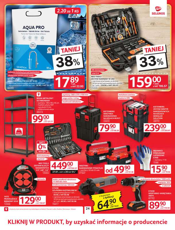 Selgros - gazetka promocyjna Oferta przemysłowa od wtorku 02.06 do środy 17.06 - strona 27