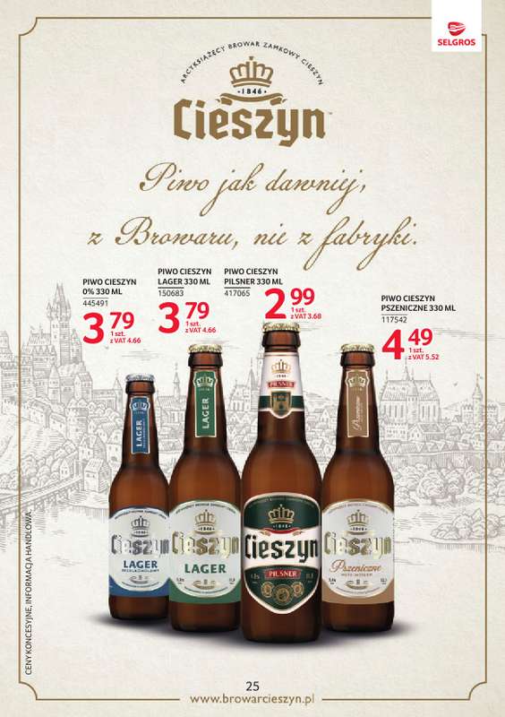 Selgros - gazetka promocyjna Katalog Markowe Produkty od wtorku 02.06 do środy 17.06 - strona 25