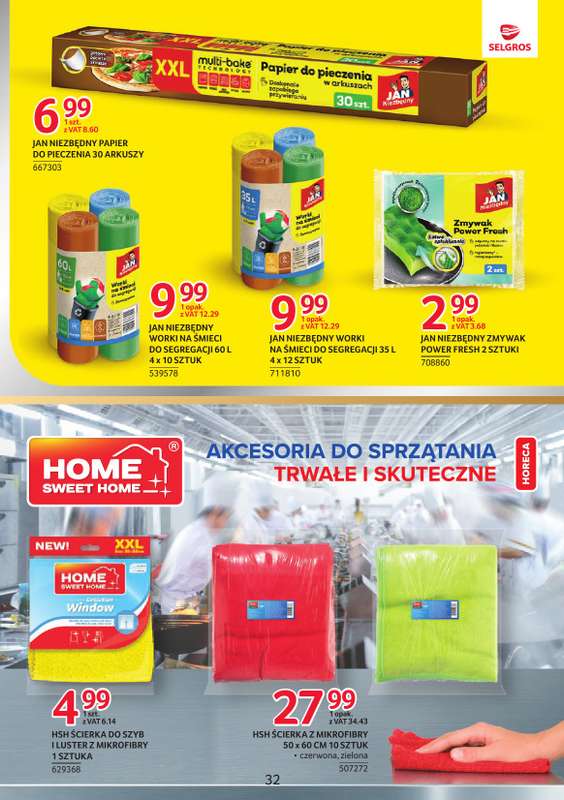 Selgros - gazetka promocyjna Katalog Markowe Produkty od wtorku 02.06 do środy 17.06 - strona 32