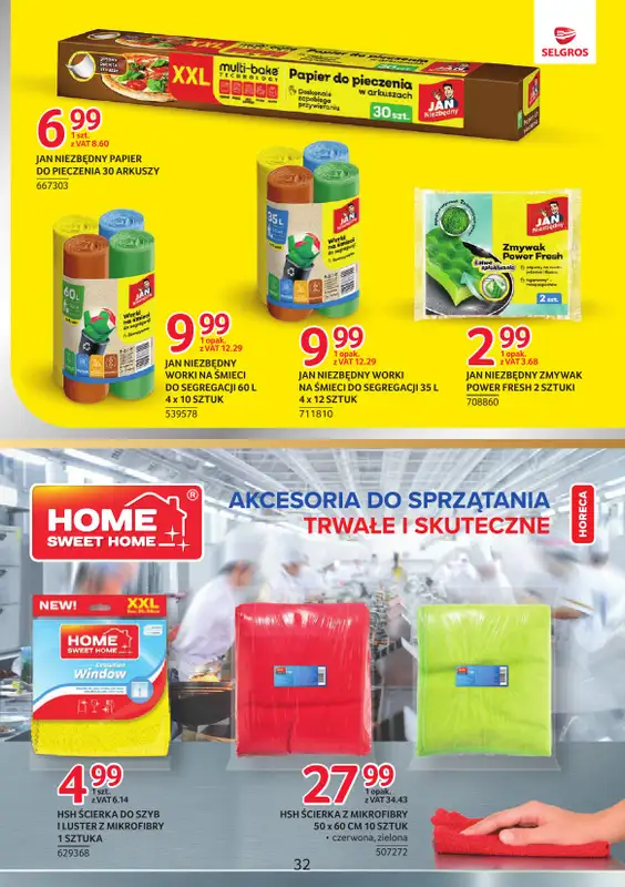 Selgros - gazetka promocyjna Katalog Markowe Produkty od wtorku 02.06 do środy 17.06 - strona 32
