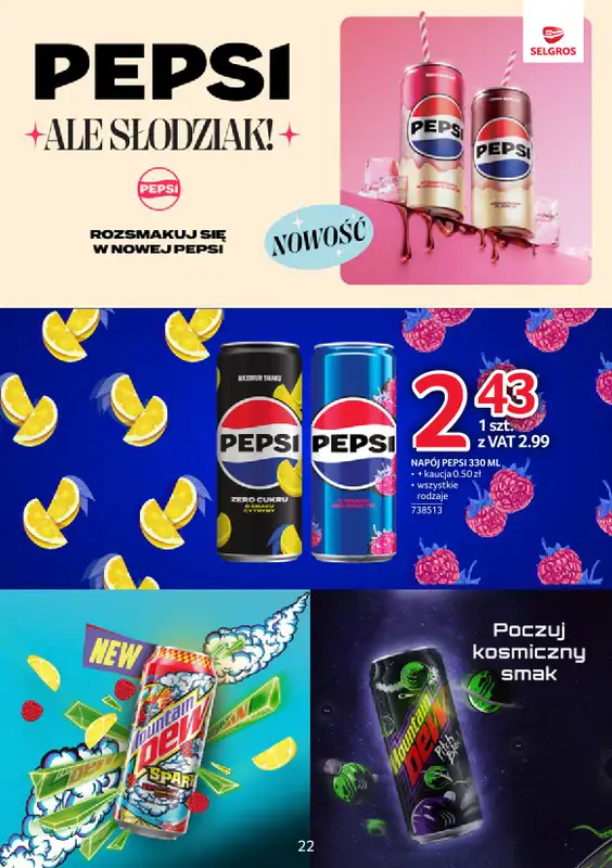 Selgros - gazetka promocyjna Katalog Markowe Produkty od wtorku 02.06 do środy 17.06 - strona 22