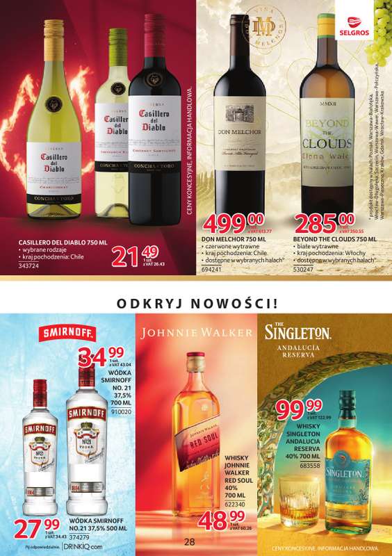 Selgros - gazetka promocyjna Katalog Markowe Produkty od wtorku 02.06 do środy 17.06 - strona 28