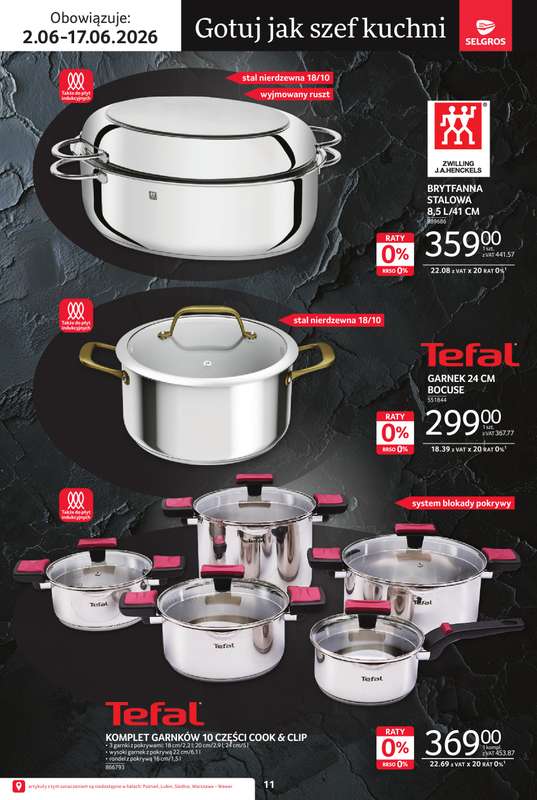 Selgros - gazetka promocyjna Katalog Premium od wtorku 02.06 do środy 17.06 - strona 11