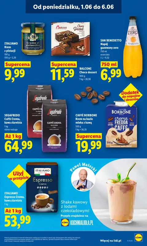Lidl - gazetka promocyjna Oferta od poniedziałku od poniedziałku 01.06 do środy 03.06 - strona 63