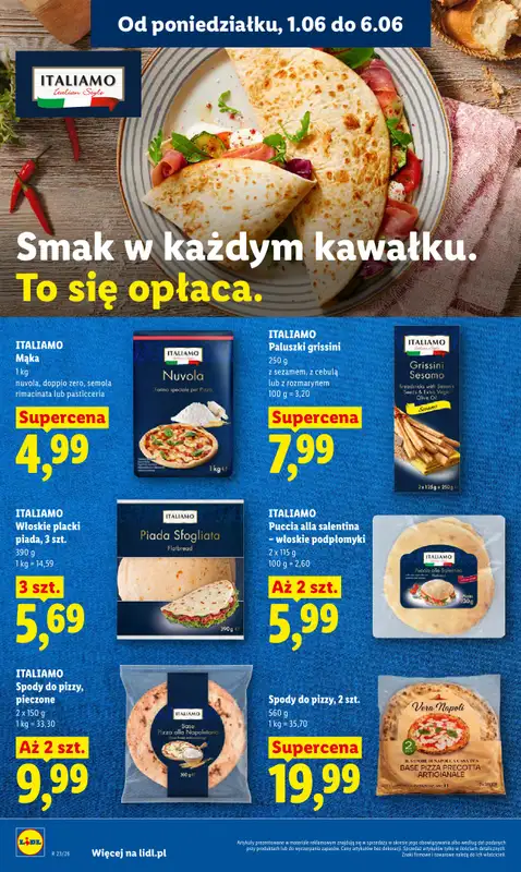 Lidl - gazetka promocyjna Oferta od poniedziałku od poniedziałku 01.06 do środy 03.06 - strona 54