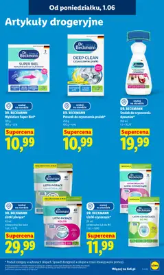 Lidl - gazetka promocyjna Oferta od poniedziałku od poniedziałku 01.06 do środy 03.06 - strona 105