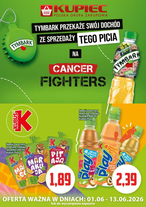 Kupiec - gazetka promocyjna Oferta plakatowa od poniedziałku 01.06 do soboty 13.06 - strona 4