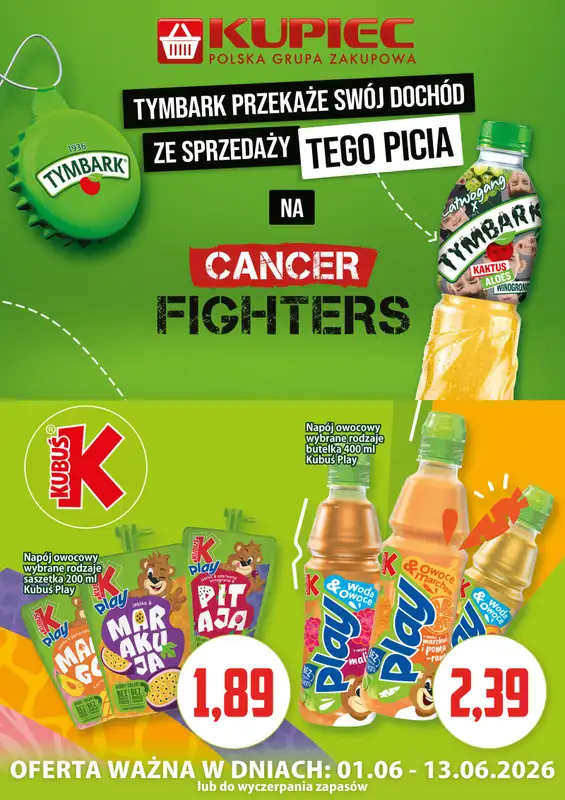 Kupiec - gazetka promocyjna Oferta plakatowa od poniedziałku 01.06 do soboty 13.06 - strona 4