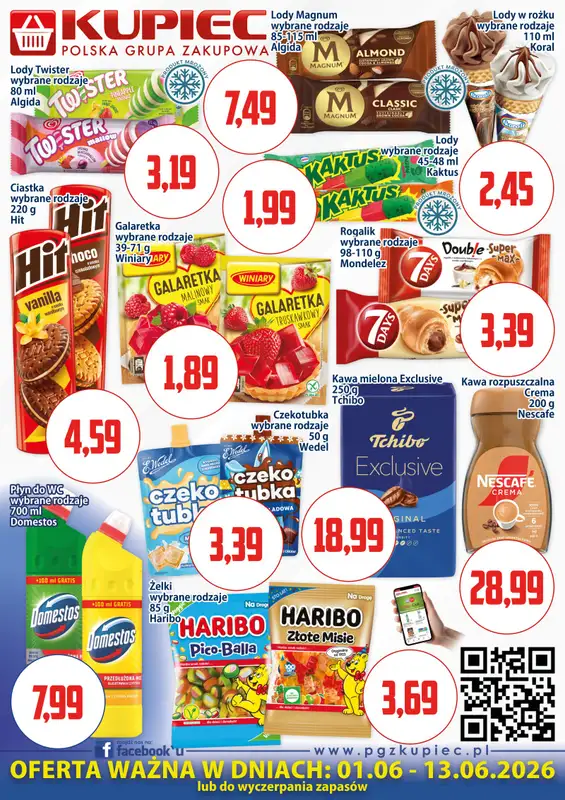 Kupiec - gazetka promocyjna Oferta plakatowa od poniedziałku 01.06 do soboty 13.06 - strona 2