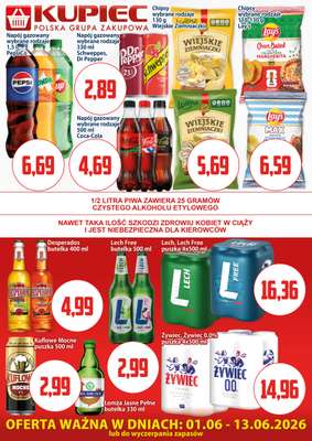 Kupiec - gazetka promocyjna Oferta plakatowa od poniedziałku 01.06 do soboty 13.06 - strona 3