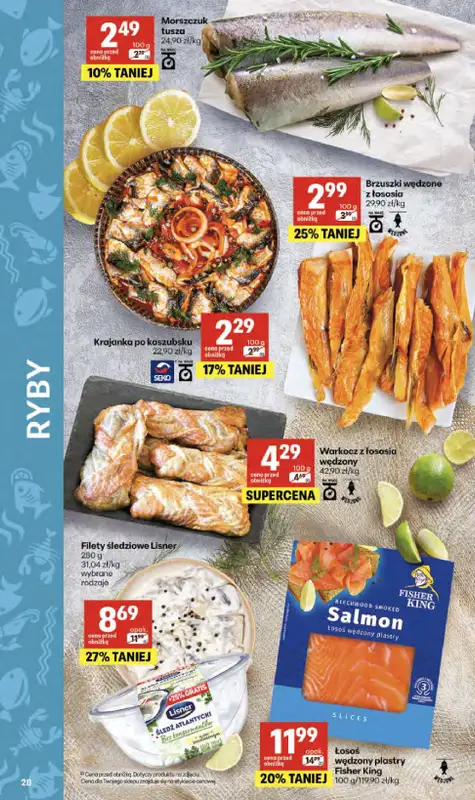Delikatesy Centrum - gazetka promocyjna Gazetka  do środy 10.06 - strona 28
