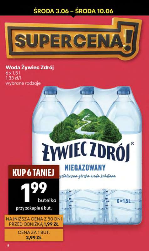 Delikatesy Centrum - gazetka promocyjna Gazetka  do środy 10.06 - strona 8