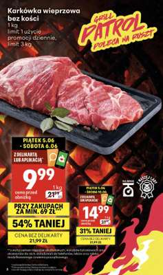 Delikatesy Centrum - gazetka promocyjna Gazetka  do środy 10.06 - strona 3