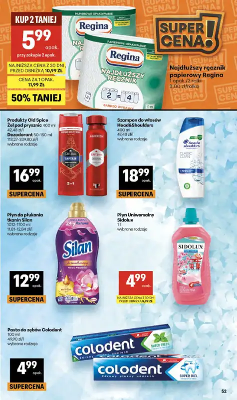 Delikatesy Centrum - gazetka promocyjna Gazetka  do środy 10.06 - strona 52