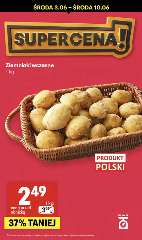 Delikatesy Centrum - gazetka promocyjna Gazetka  do środy 10.06 - strona 4