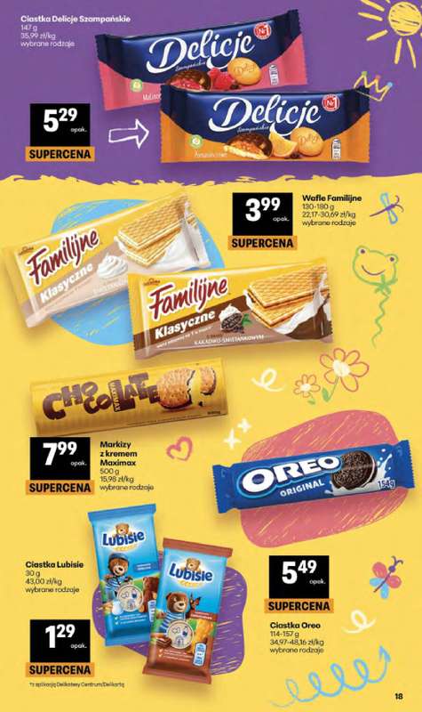 Delikatesy Centrum - gazetka promocyjna Gazetka  do środy 10.06 - strona 18