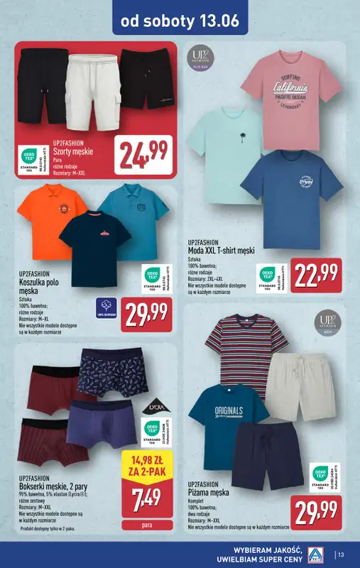 Aldi - gazetka promocyjna Aldi ma to coś! od środy 10.06 do soboty 13.06 - strona 13