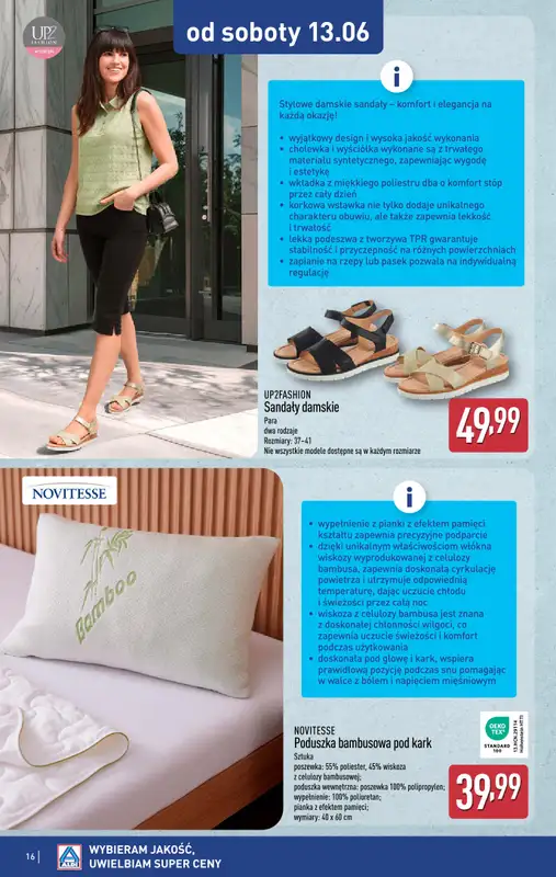 Aldi - gazetka promocyjna Aldi ma to coś! od środy 10.06 do soboty 13.06 - strona 16