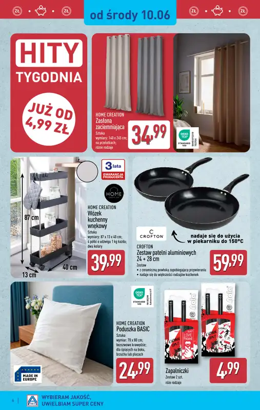 Aldi - gazetka promocyjna Aldi ma to coś! od środy 10.06 do soboty 13.06 - strona 6