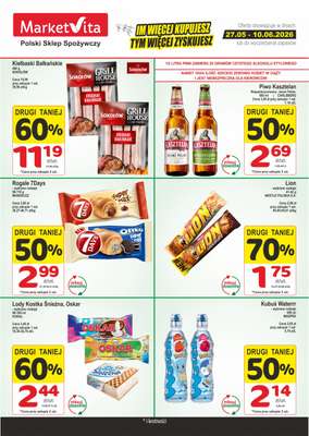 Marketvita - gazetka promocyjna Wielosztuki  do środy 10.06