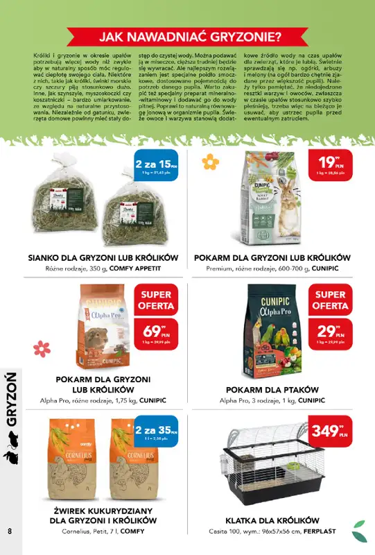 Aquael zoo - gazetka promocyjna Gazetka od poniedziałku 01.06 do wtorku 30.06 - strona 8