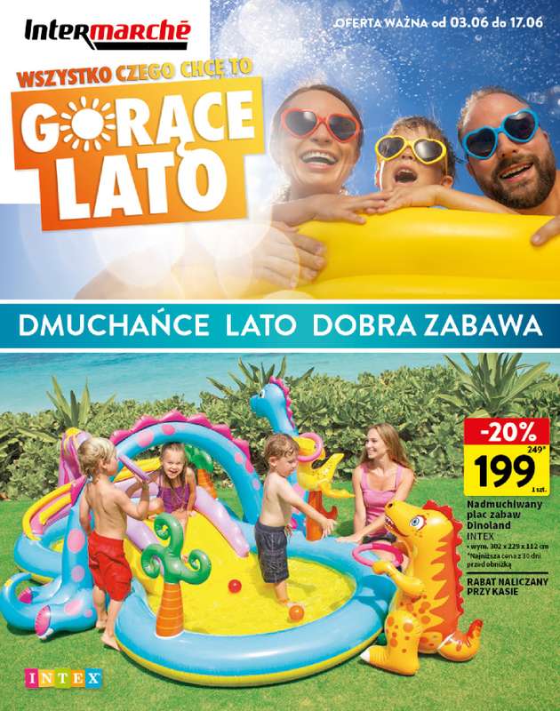 Intermarche - gazetka promocyjna Katalog Gorące Lato od środy 03.06 do środy 17.06