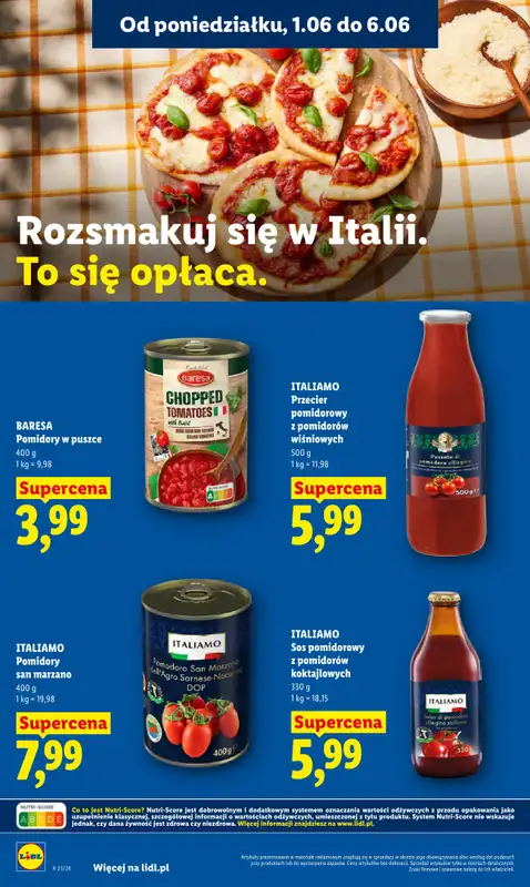 Lidl - gazetka promocyjna Oferta od poniedziałku od poniedziałku 01.06 do środy 03.06 - strona 56