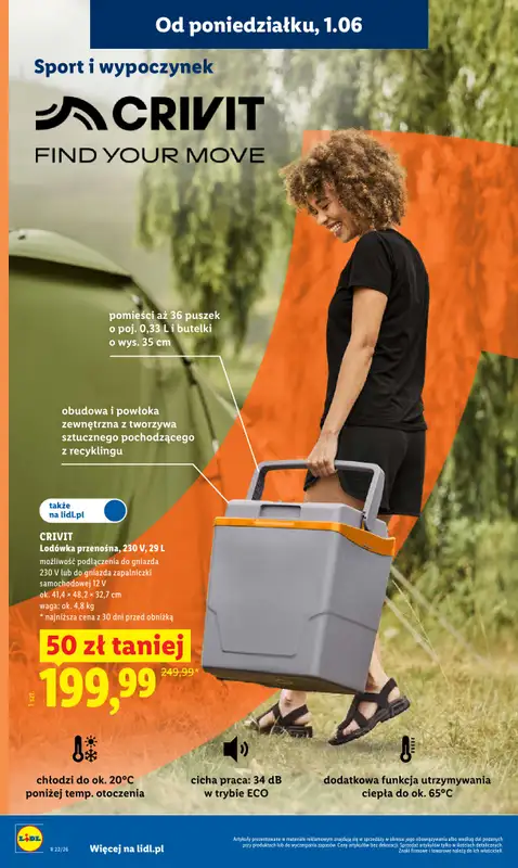 Lidl - gazetka promocyjna Oferta od poniedziałku od poniedziałku 01.06 do środy 03.06 - strona 40