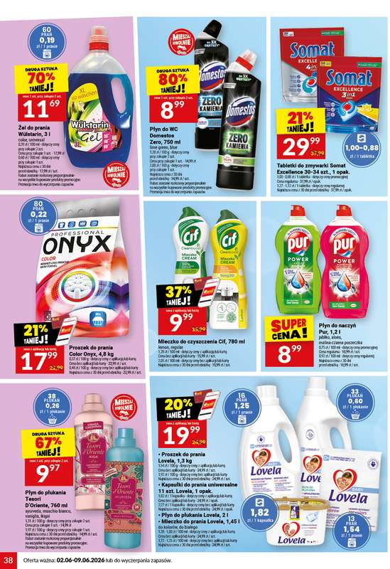 Twój Market - gazetka promocyjna Gazetka od wtorku 02.06 do wtorku 09.06 - strona 38
