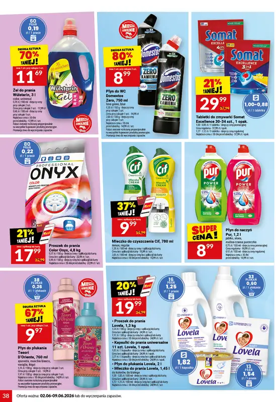 Twój Market - gazetka promocyjna Gazetka od wtorku 02.06 do wtorku 09.06 - strona 38