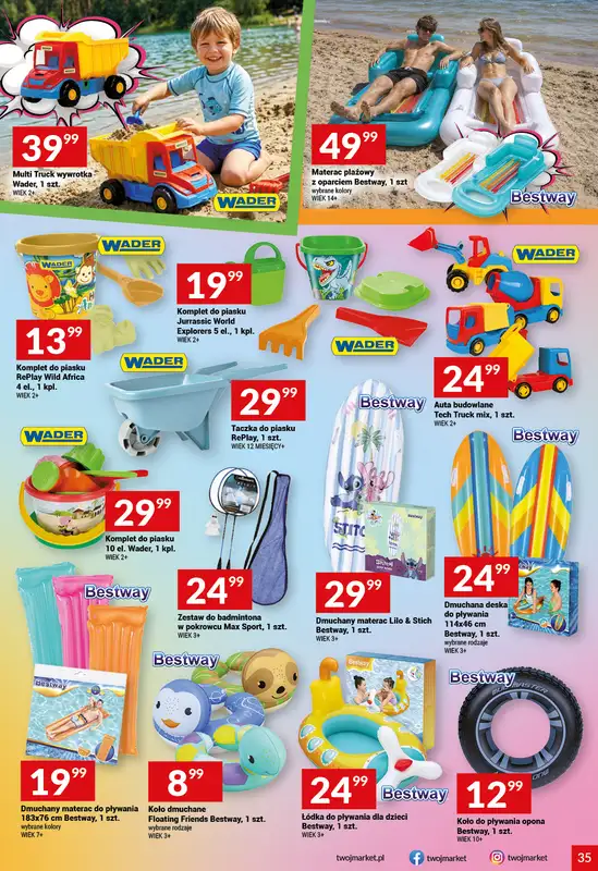 Twój Market - gazetka promocyjna Gazetka od wtorku 02.06 do wtorku 09.06 - strona 35