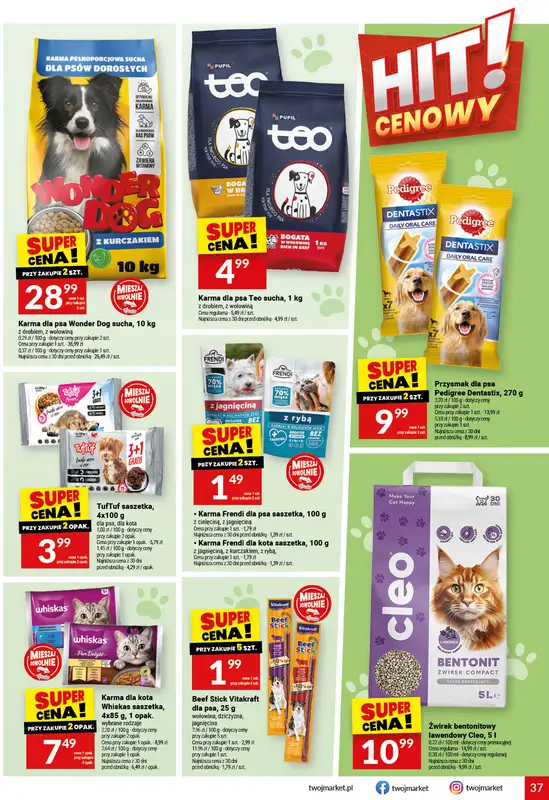 Twój Market - gazetka promocyjna Gazetka od wtorku 02.06 do wtorku 09.06 - strona 37