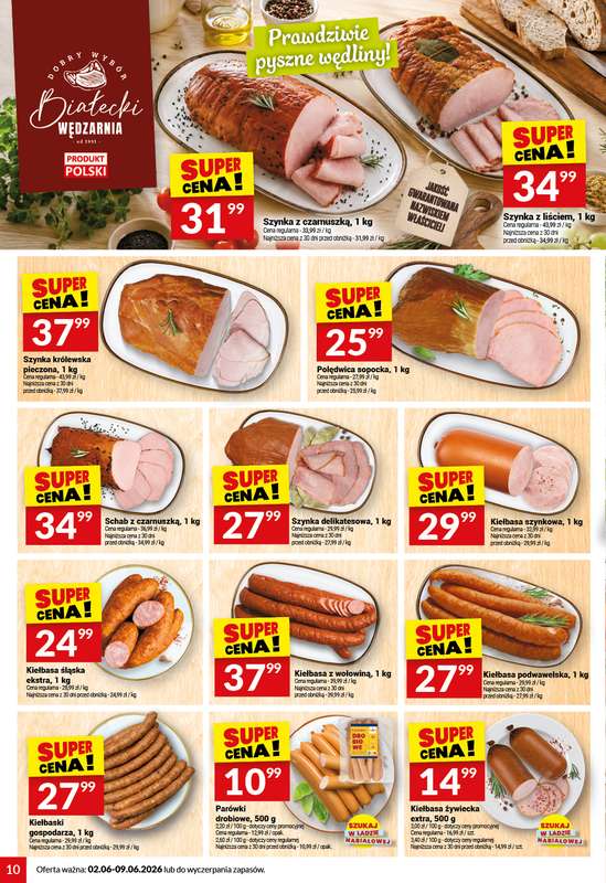 Twój Market - gazetka promocyjna Gazetka od wtorku 02.06 do wtorku 09.06 - strona 10