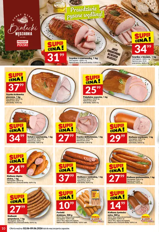 Twój Market - gazetka promocyjna Gazetka od wtorku 02.06 do wtorku 09.06 - strona 10
