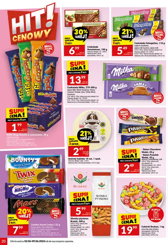 Twój Market - gazetka promocyjna Gazetka od wtorku 02.06 do wtorku 09.06 - strona 20