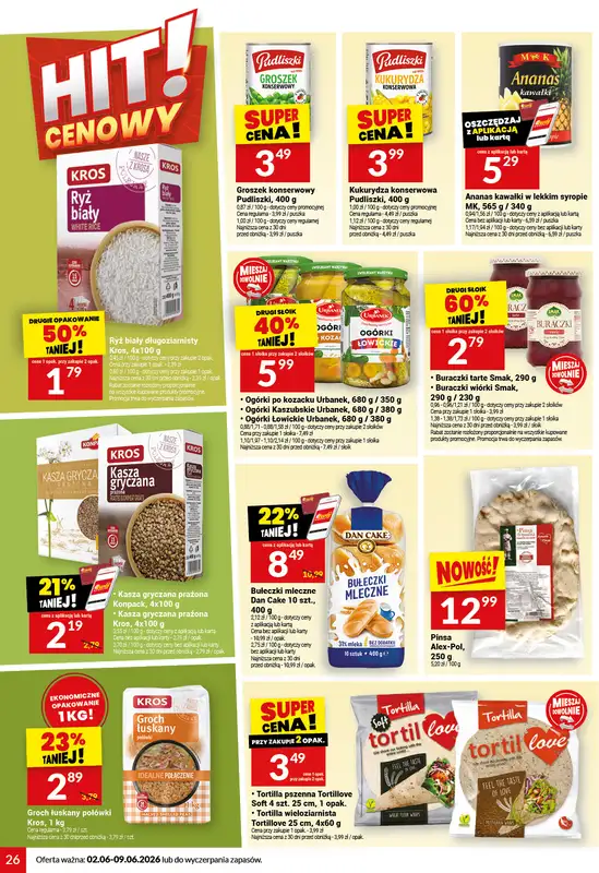 Twój Market - gazetka promocyjna Gazetka od wtorku 02.06 do wtorku 09.06 - strona 26