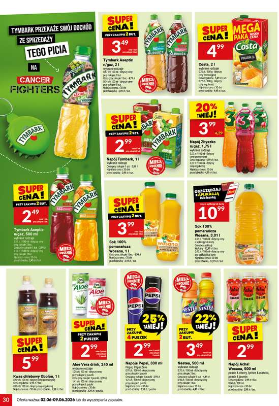 Twój Market - gazetka promocyjna Gazetka od wtorku 02.06 do wtorku 09.06 - strona 30