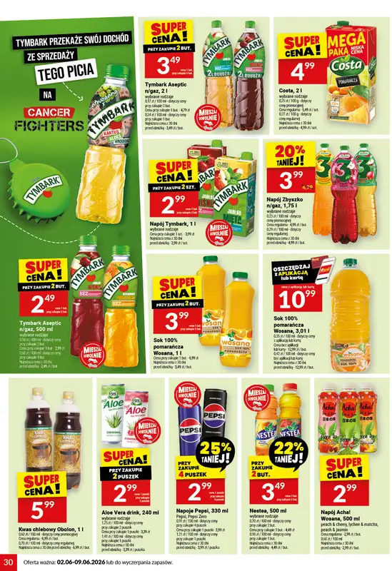 Twój Market - gazetka promocyjna Gazetka od wtorku 02.06 do wtorku 09.06 - strona 30