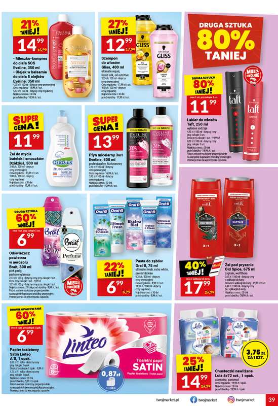 Twój Market - gazetka promocyjna Gazetka od wtorku 02.06 do wtorku 09.06 - strona 39