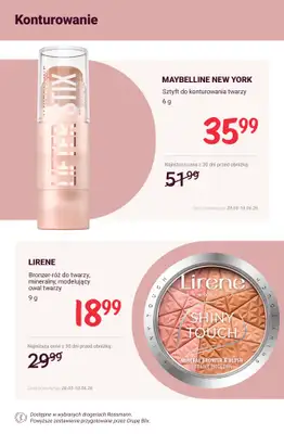 Rossmann - gazetka promocyjna Naturalny look na lato - promocje makijażowe! od poniedziałku 01.06 do środy 10.06 - strona 9