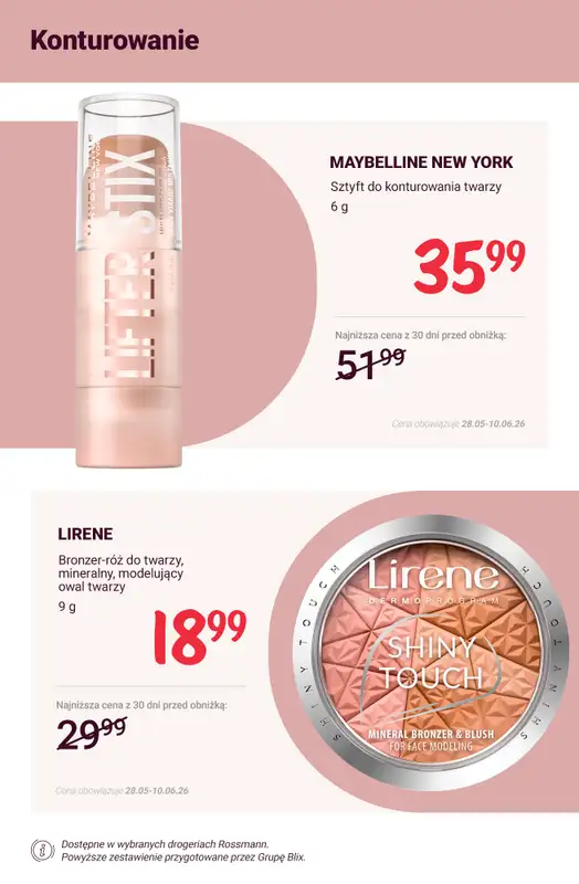 Rossmann - gazetka promocyjna Naturalny look na lato - promocje makijażowe! od poniedziałku 01.06 do środy 10.06 - strona 9