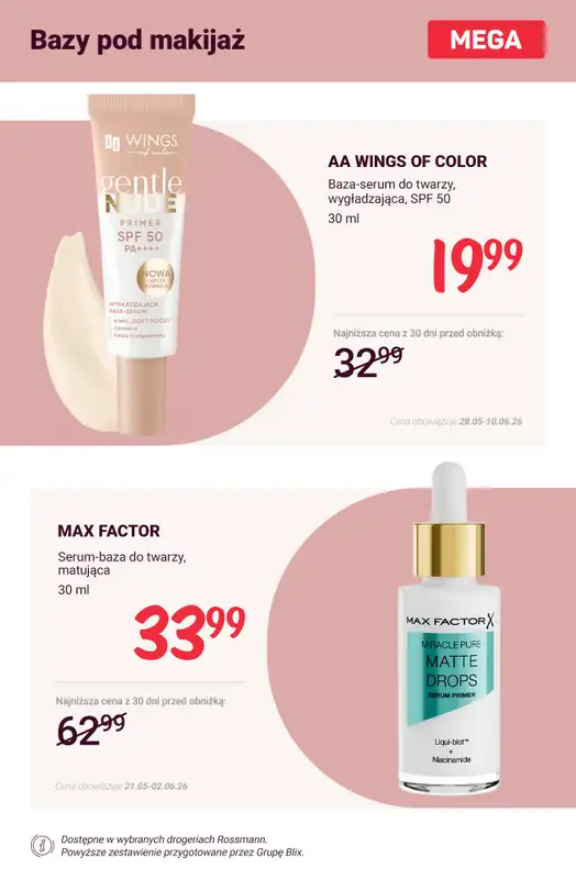 Rossmann - gazetka promocyjna Naturalny look na lato - promocje makijażowe! od poniedziałku 01.06 do środy 10.06 - strona 3