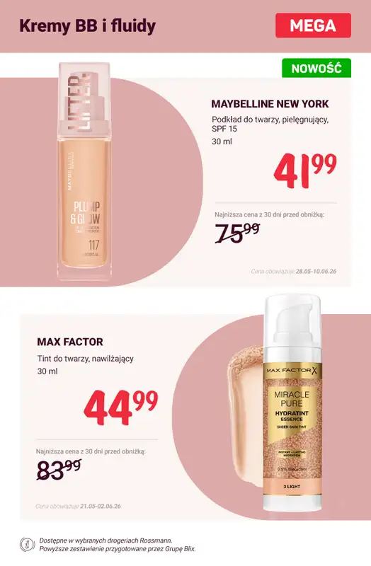 Rossmann - gazetka promocyjna Naturalny look na lato - promocje makijażowe! od poniedziałku 01.06 do środy 10.06 - strona 5