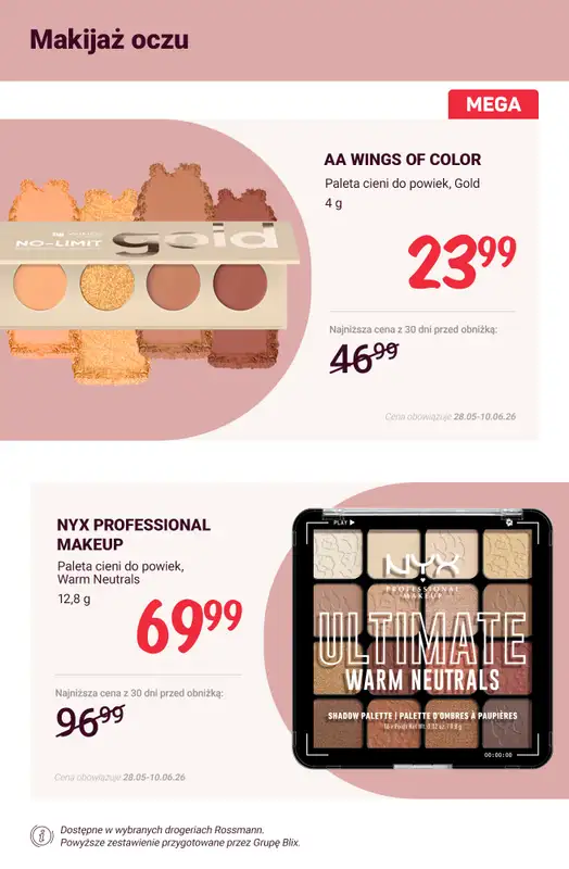 Rossmann - gazetka promocyjna Naturalny look na lato - promocje makijażowe! od poniedziałku 01.06 do środy 10.06 - strona 11