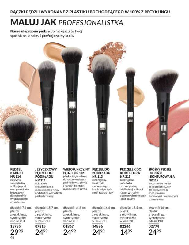 AVON - gazetka promocyjna Katalog Czerwiec 2016 od poniedziałku 01.06 do wtorku 30.06 - strona 46
