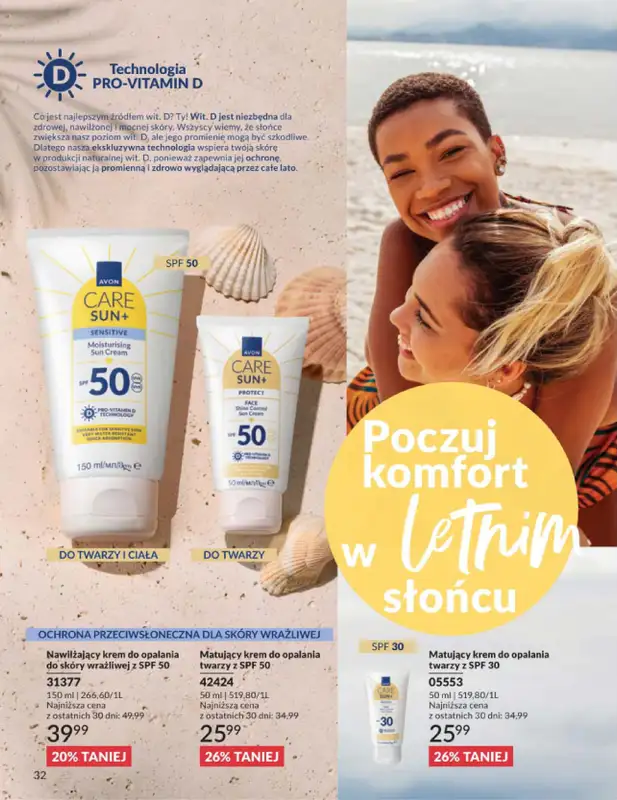 AVON - gazetka promocyjna Katalog Czerwiec 2016 od poniedziałku 01.06 do wtorku 30.06 - strona 32