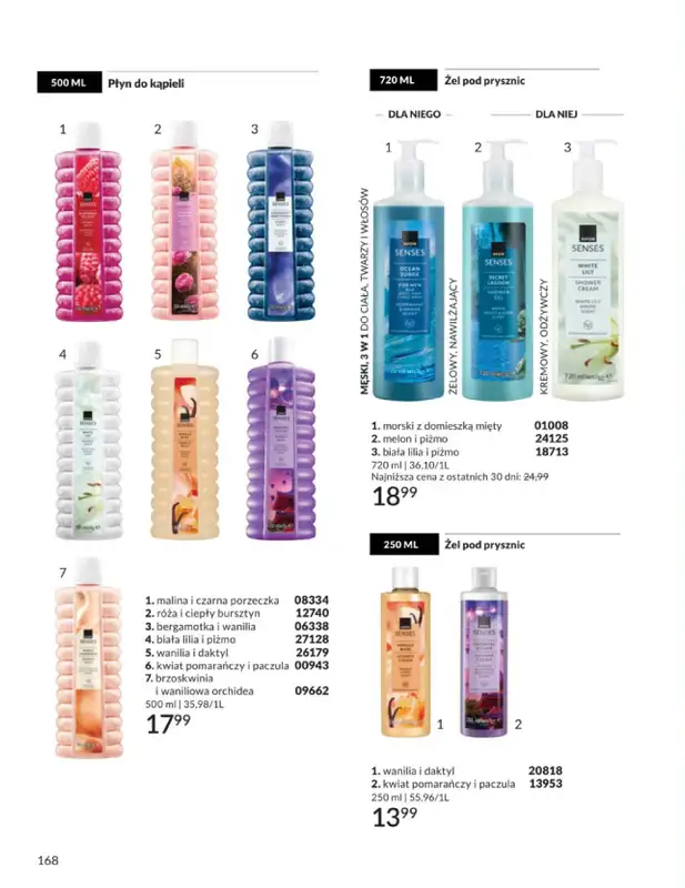 AVON - gazetka promocyjna Katalog Czerwiec 2016 od poniedziałku 01.06 do wtorku 30.06 - strona 168