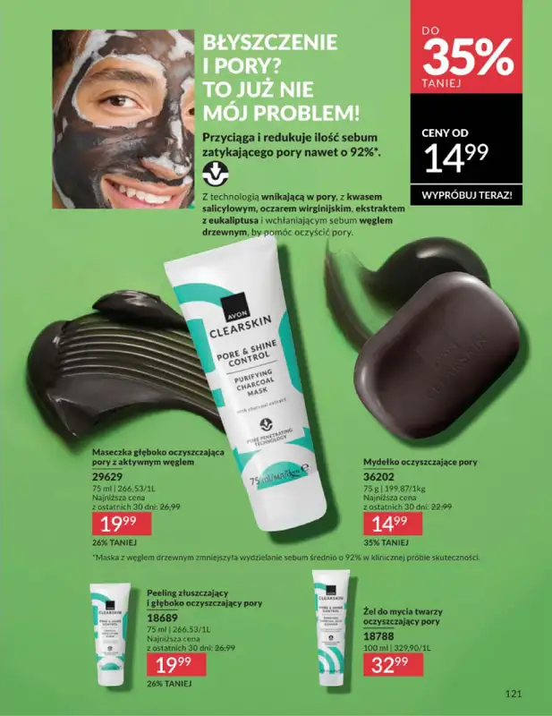 AVON - gazetka promocyjna Katalog Czerwiec 2016 od poniedziałku 01.06 do wtorku 30.06 - strona 121