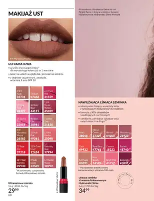 AVON - gazetka promocyjna Katalog Czerwiec 2016 od poniedziałku 01.06 do wtorku 30.06 - strona 60