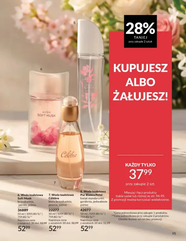 AVON - gazetka promocyjna Katalog Czerwiec 2016 od poniedziałku 01.06 do wtorku 30.06 - strona 95